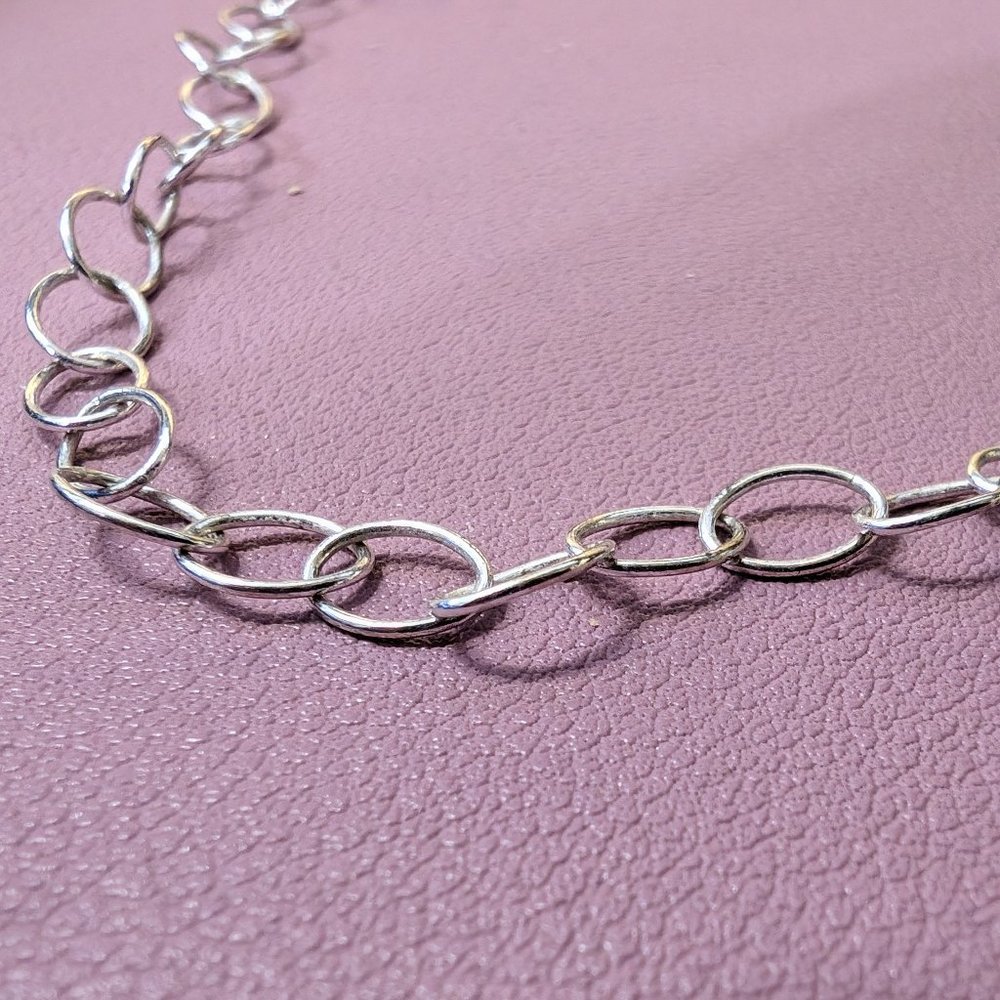 Silver necklace